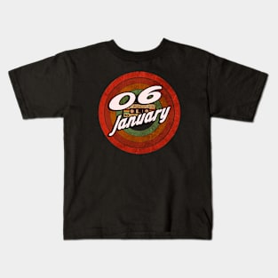 06 January Kids T-Shirt